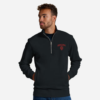 Indiana Arch Logo EMB BTB 1/4 Zip