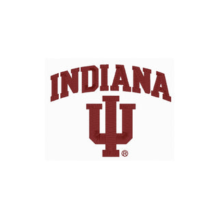 Indiana Arch Logo EMB Womens Softstyle Pique Polo