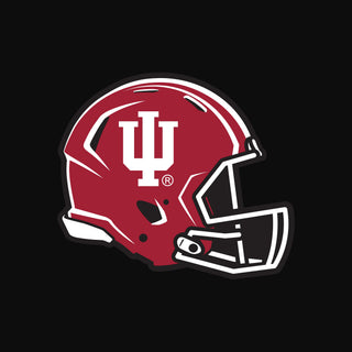Indiana Hoosiers Football Helmet EMB JA BTB 1/4-Zip Sweatshirt