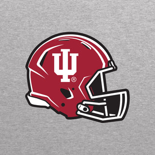 Indiana Hoosiers Football Helmet EMB JA BTB 1/4-Zip Sweatshirt