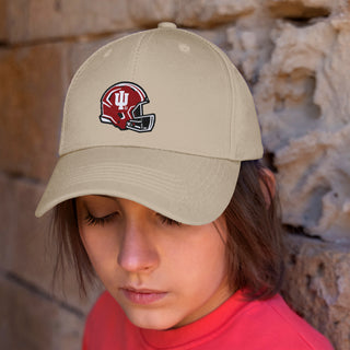 Indiana Football Helmet EMB Hat