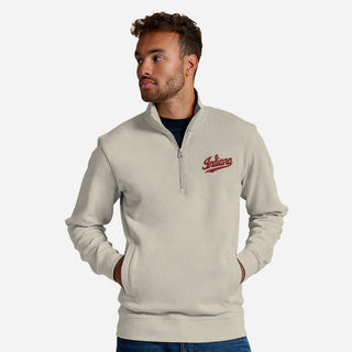 Indiana Script Logo EMB BTB 1/4 Zip