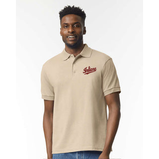 Indiana Script Logo EMB Dryblend Jersey Polo