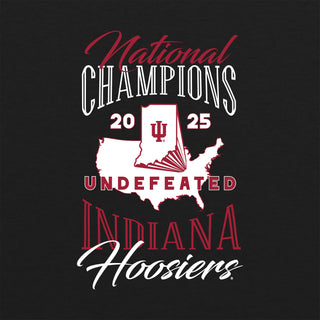 Indiana National Champions 2025 USA Triblend T-Shirt