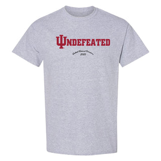 Indiana Trident Undefeated National Champions 2025 T-Shirt - Sport Grey