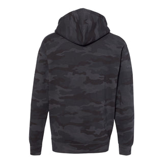 Iowa Patriotic Tigerhawk Heavyweight Hoodie - Black Camo