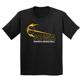 Iowa Women's Basketball Launch Youth T Shirt - Black