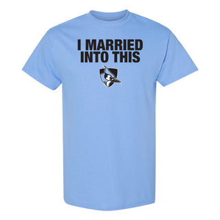 Johns Hopkins I Married Into This T-Shirt - Carolina Blue