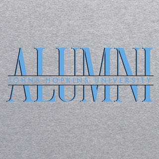 Johns Hopkins Classic Alumni T-Shirt - Sport Grey