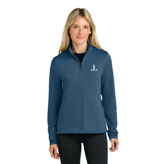 Junior League Logo LC EMB North Face Women’s Aim Full-Zip Fleece Jacket