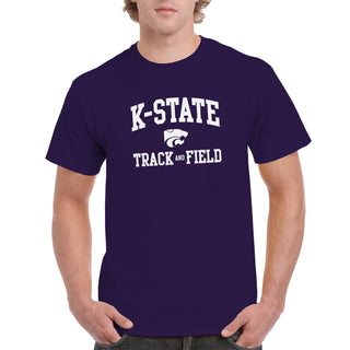 K-State Arch Logo Track & Field T-Shirt - Purple