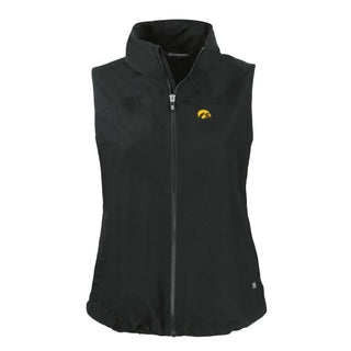 Cutter & Buck Iowa Charter Eco Womens Packable Vest - Black