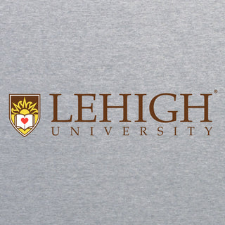 Lehigh University Mountain Hawks Instituional Logo T-Shirt - Sport Grey