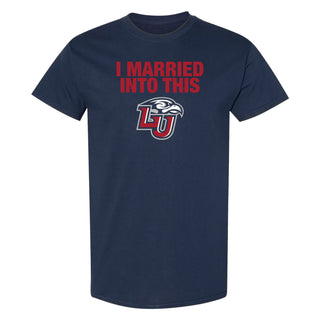 Liberty I Married Into This T-Shirt - Navy