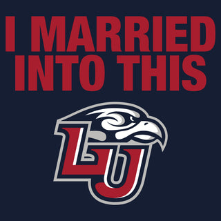 Liberty I Married Into This T-Shirt - Navy
