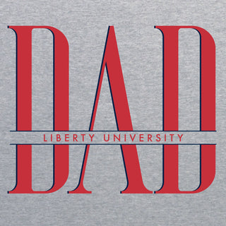 Liberty Flames Classic Dad T-Shirt - Sport Grey