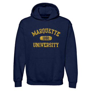 Marquette Athletic Arch Hoodie - Navy