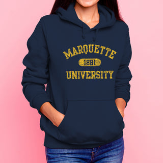 Marquette Athletic Arch Hoodie - Navy