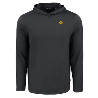 Cutter & Buck Iowa Coastline Epic Comfort Eco Hooded Shirt - Black