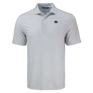 Cutter & Buck Iowa Pike Eco Diamond Dot Print Polo - Polished