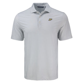 Cutter & Buck Purdue Pike Eco Diamond Dot Print Polo - Polished