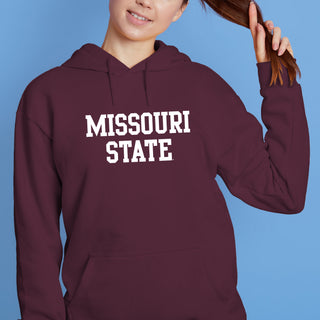 Missouri State Bears Basic Block Hoodie - Maroon