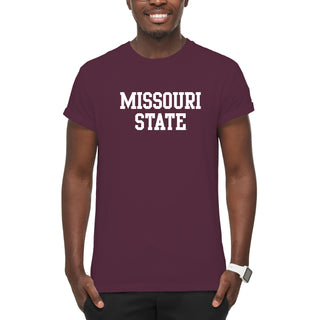Missouri State Bears Basic Block T-Shirt - Maroon