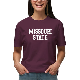 Missouri State Bears Basic Block T-Shirt - Maroon
