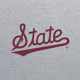 Mississippi State Script Logo Crewneck Sweatshirt