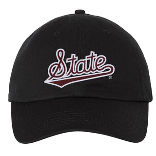 Mississippi State Script Logo Outline EMB Hat