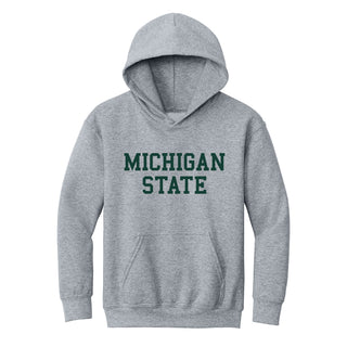 Michigan State Spartans Basic Block Youth Hoodie