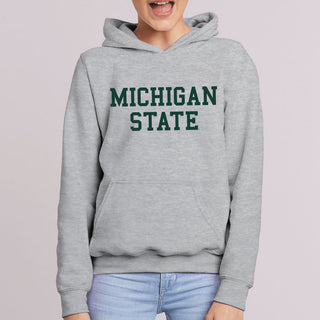 Michigan State Spartans Basic Block Youth Hoodie