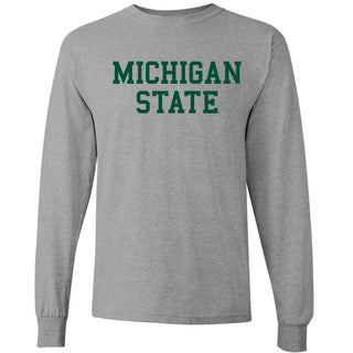 Michigan State Spartans Basic Block Long Sleeve
