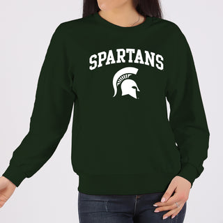 Michigan State Arch Logo Crewneck