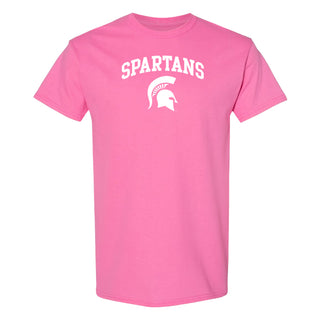 Michigan State Arch Logo T-Shirt - Azalea