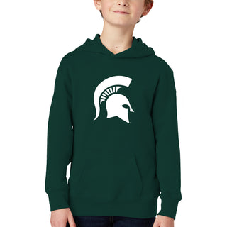 Michigan State Primary Logo Youth Hoodie