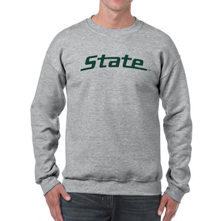 MSU State Wordmark Crewneck
