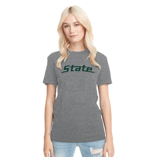 MSU State Wordmark NLA Triblend T-Shirt
