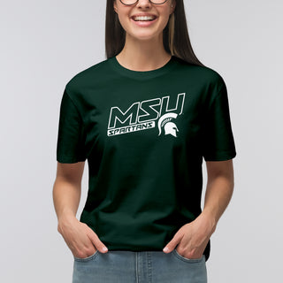 MSU Warrior Slant T-Shirt - Forest