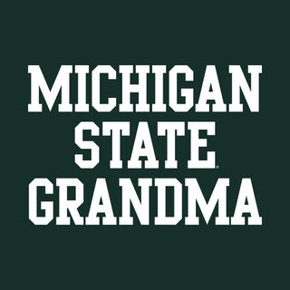 MSU Basic Block Grandma T-Shirt - Forest