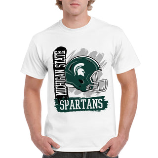 MSU 90s Big Print T-Shirt - White