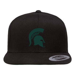 MSU Primary Logo Premium Flat Bill Snapback Hat