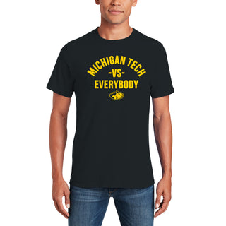 Michigan Tech Vs Everybody T-Shirt - Black