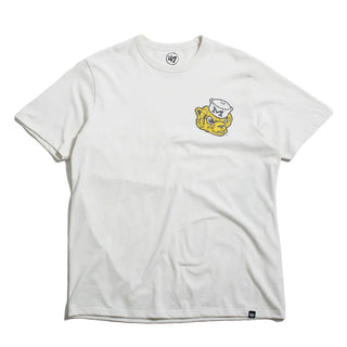 47 Brand Michigan Wolverines Vintage Premier LC Franklin T-Shirt - Sandstone
