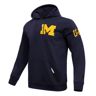 Pro Standard Michigan Classic PO Hoodie - Navy