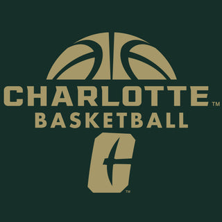 UNC Charlotte Miners Basketball Hype T-Shirt - Forest