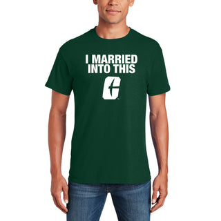 UNC Charlotte Miners I Married Into This T-Shirt - Forest