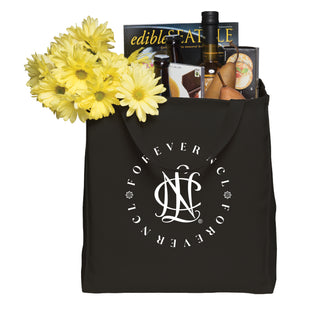 National Charity League Forever Circle Grocery Tote - Black