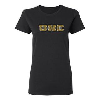 UNC Pembroke Braves Basic Block Womens T Shirt - Black