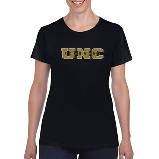 UNC Pembroke Braves Basic Block Womens T Shirt - Black